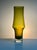 Sculptural Glass Art Vase in Olive Green from the Riihimäen Lasi Oy Glassworks, Finland, 1960s For Sale - Image 12 of 13