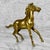 Vintage Traditional Brass Show Horse Ranch Equestrian Sculpture For Sale - Image 4 of 9
