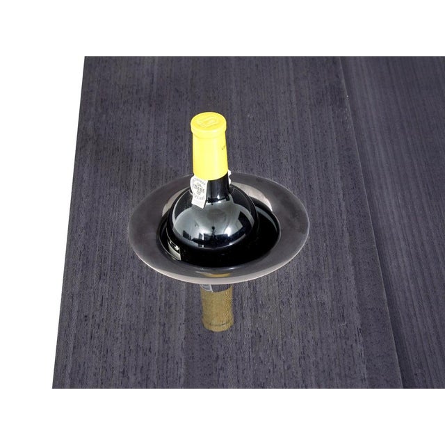 Modern Grey Sycamore Kaelo Wine Bar Table For Sale - Image 4 of 10