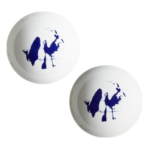 Neige Plates by Charlotte Prerriand for Cassina, Set of 2 For Sale