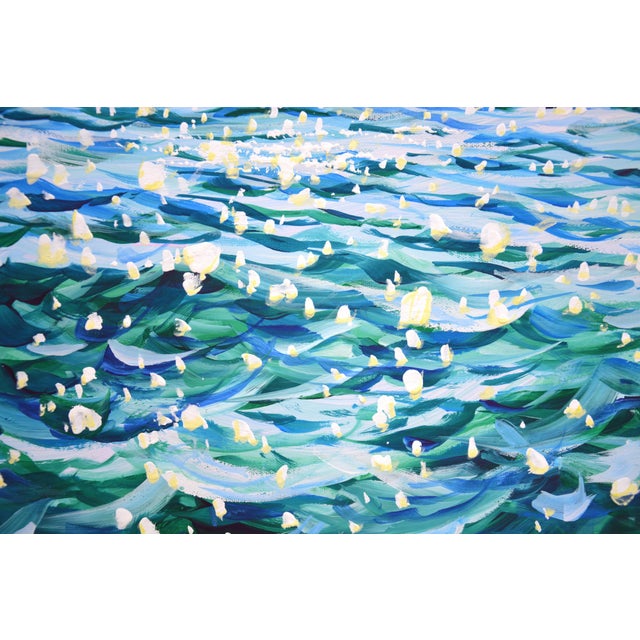 Early 21st Century "Clear Day. Ocean Light." Original Contemporary Painting by Iryna Kastsova For Sale - Image 5 of 9
