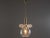 Mid-Century Modern Mid-Century Brass Pendant with Glass Globe, 1960s For Sale - Image 3 of 4