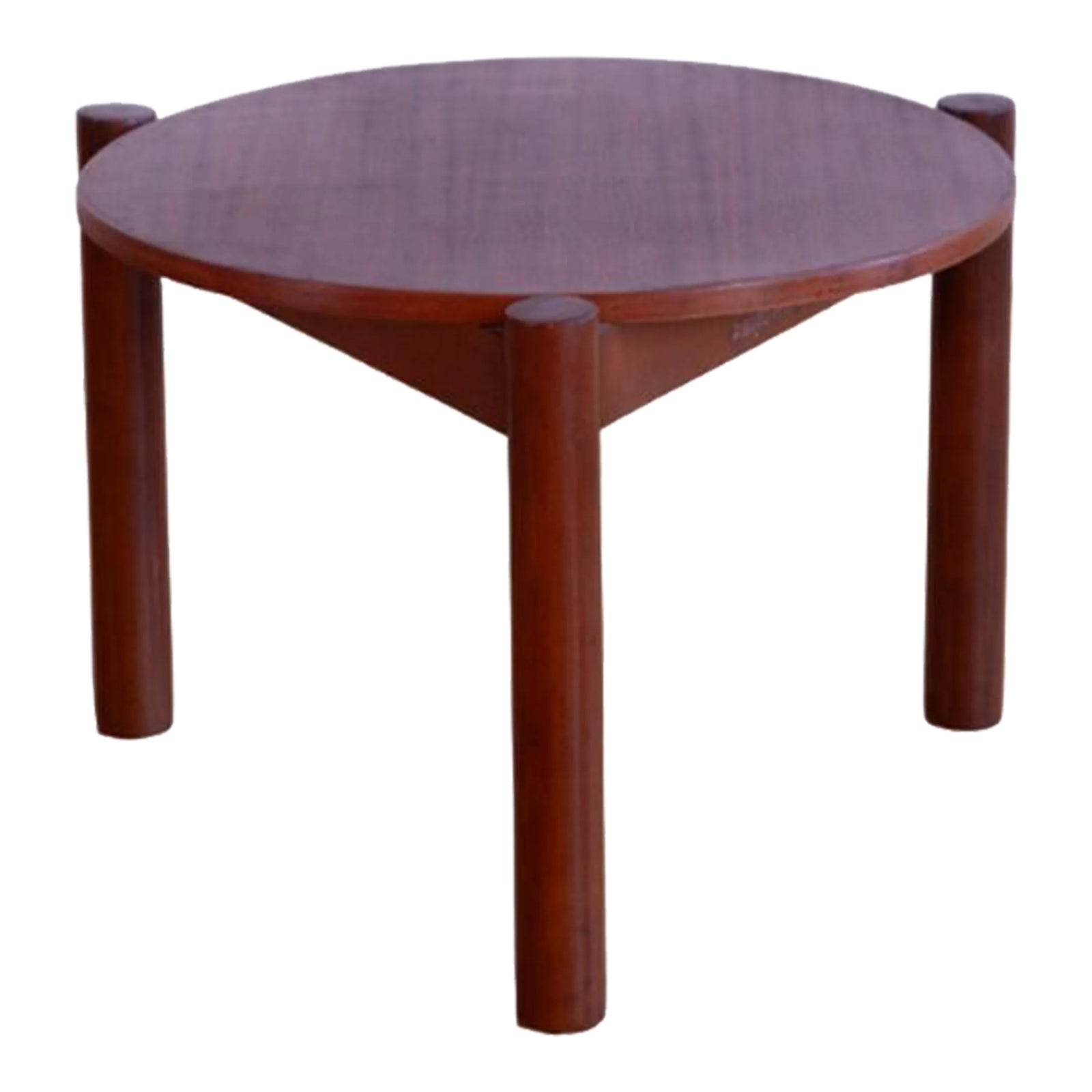 Pierre Jeanneret Teak Coffee Table. C 1960s. | Chairish