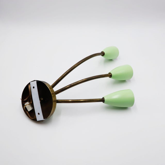 1950s Mid-Century Modern Wall lights - a Pair For Sale - Image 4 of 5
