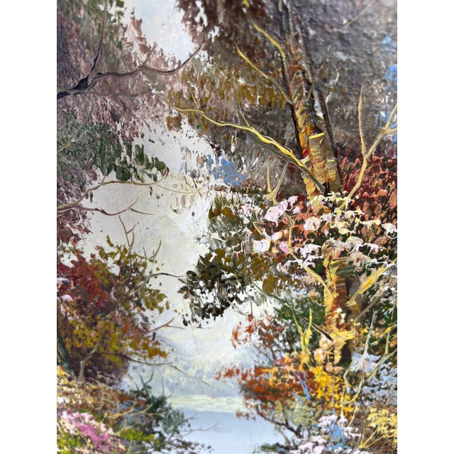 Detailed Landscape Oil Painting For Sale - Image 4 of 9