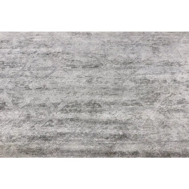 Transitional Gray Area Rug- 6′1″ × 9′2″ For Sale - Image 4 of 11