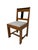 Art Deco Modernist Side Chair in Oak & Velvet from Jan Brunott, 1920s For Sale - Image 11 of 12