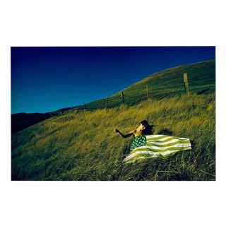 Art Kane, Estate Green Flag, 1970s, C-Print For Sale