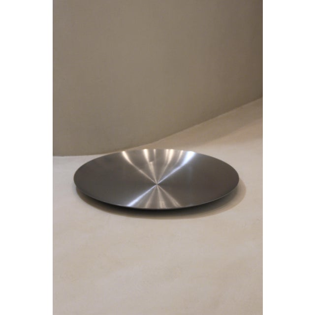 Modern Vintage Aluminum Centerpiece from Blomus, 1970s For Sale - Image 3 of 3