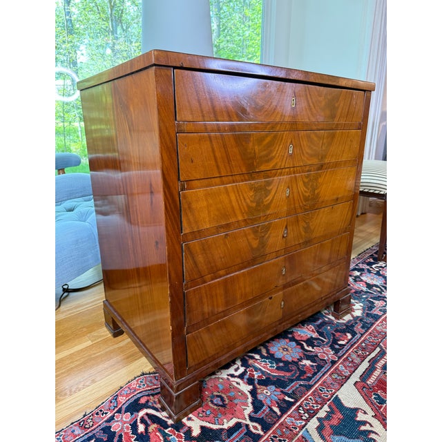 Biedermeier Chest of Drawers For Sale - Image 4 of 12