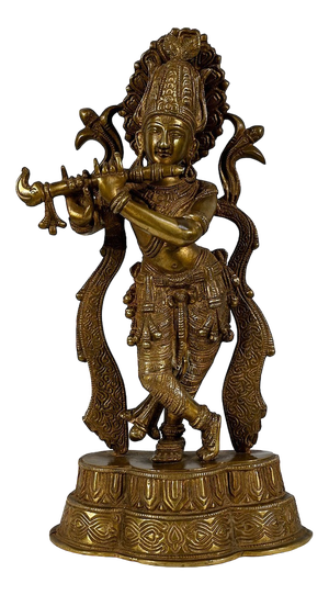 Indian Artist, Krishna, Late 19th Century, Bronze