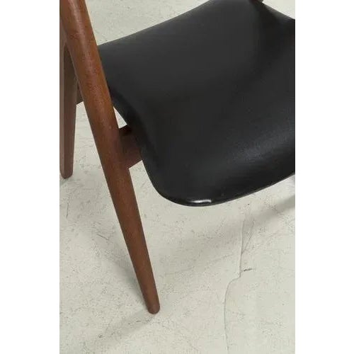 CH29P Sawbuck Dining Room Chairs, Set of 3 For Sale - Image 10 of 13