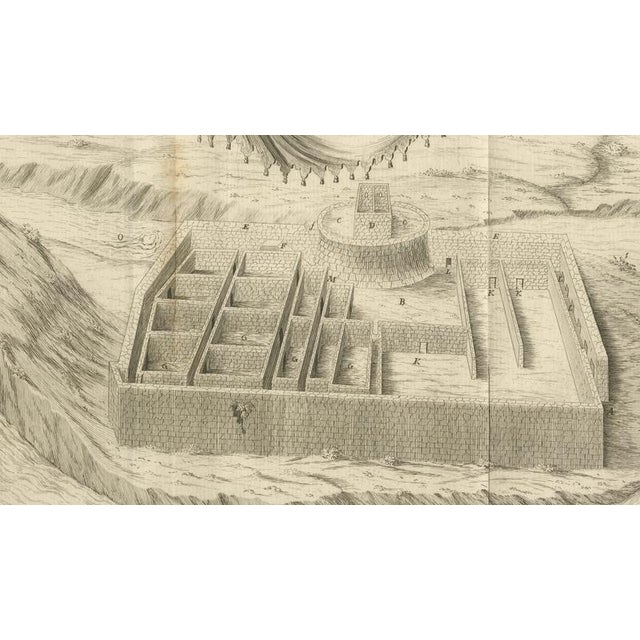 Jorge Juan y Santacilia and Antonio de Ulloa, Inca Palace in Peru, 1748, Print For Sale - Image 6 of 10