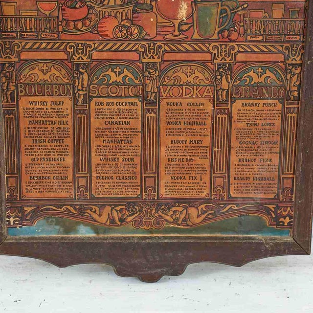 Bar Guide Bar Sign, 1960s For Sale - Image 3 of 5