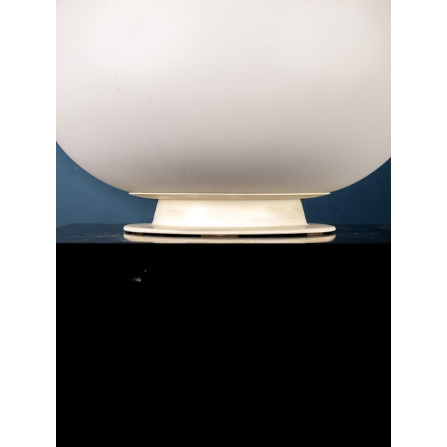 Mid-Century Modern Largest Glass Table Lamp by Max Ingrands for Fontana Arte, Italy, 1954 For Sale - Image 3 of 10