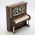 Vintage Italian Silver and Wood Silversmith Piano Figurine by Sacchetti, Tuscany, 1980s For Sale - Image 3 of 15