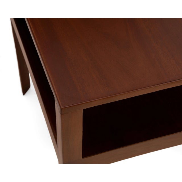 Square Edward Wormley Dunbar Side End Center Table - Two Available For Sale - Image 11 of 17