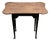 Vintage Queen Anne Style Porringer Top Tea Table For Sale