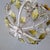 French Toleware Floral Chandelier, 1960s For Sale - Image 6 of 9