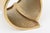 Vintage Gold Plated Sculptural Wide Cuff Hinged Bracelet For Sale In Miami - Image 6 of 10