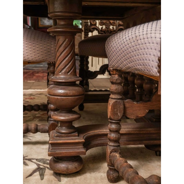 Antique Henry II Walnut Dining Table For Sale - Image 4 of 8