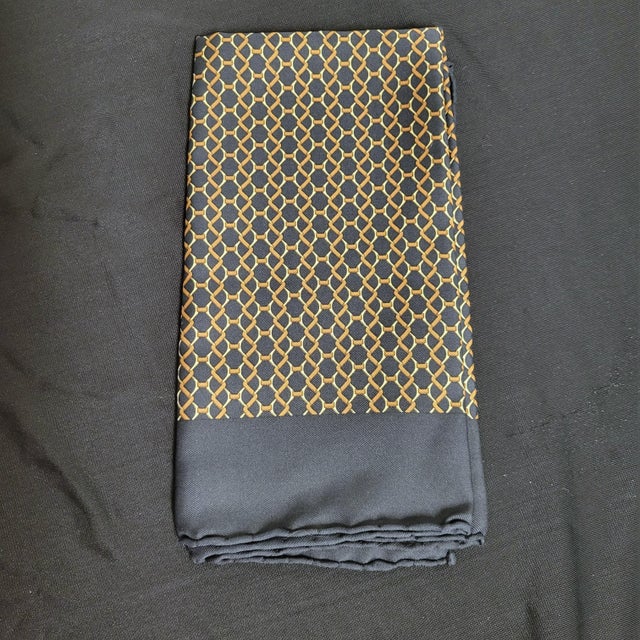 Hermès Neck or Handbag Scarf, or Pocket Square – Timeless Luxury in Silk For Sale In Raleigh - Image 6 of 6