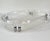 Fantastic oval Lucite Tray. Thick tubular lucite with chrome accents positioned at the edges. Chrome feet. Perfect for...