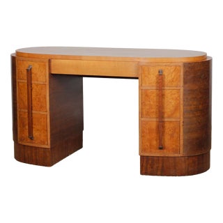 Vintage Wooden Desk, 1930s For Sale