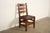 Stickley Gustav Stickley Antique Mission Oak Arts & Crafts Ladder Back Side Chair or Dining Chair, Circa 1910 For Sale - Image 4 of 12