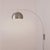 Featuring a space-saving design, the Half Dome Wall Mounted Arc Lamp by Peter Morelli is a Modern wall light with a Satin...