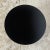 Late 20th Century Late 20th Century Hbf Round Catalina 2-Tier Side Table in Black Finish For Sale - Image 5 of 9