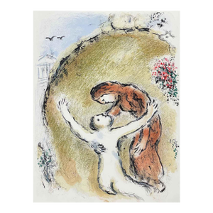 1989 Chagall Lithograph Odyssee V1-16 the Soul of Elpenor