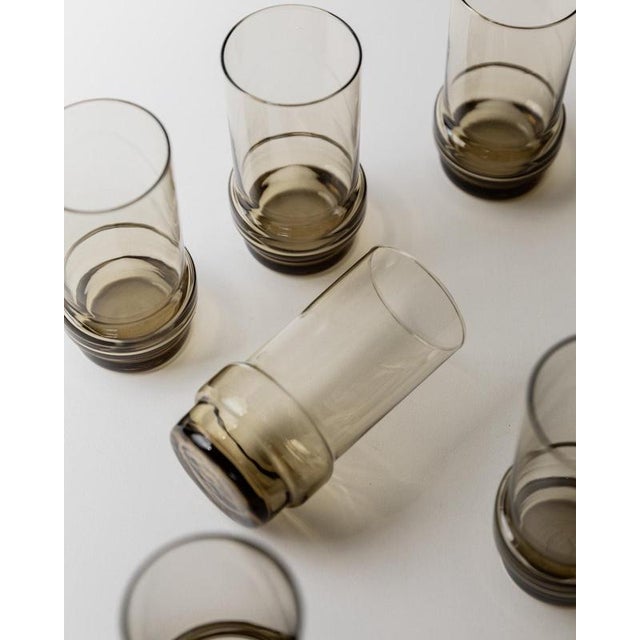 Vintage Drinking Glasses, 1970s, Set of 6 For Sale - Image 3 of 12