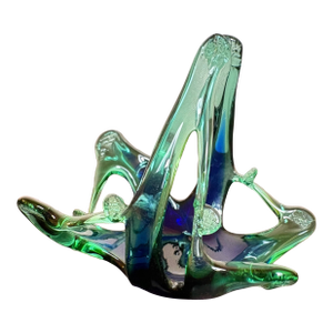 Murano Vintage Stayle Hand Blown Glass Sculptue