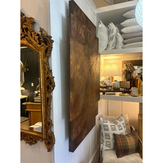 Late 20th Century Large Layered Abstract Canvas Wall Art For Sale - Image 4 of 10