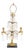 Louis XVI Style Gilt Bronze Girandole Mounted Lamp For Sale