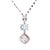 Aquamarine and Diamond Platinum Pendant Necklace - Fei Liu For Sale - Image 6 of 8