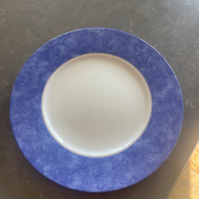 Late 20th Century Late 20th Century Christofle Dinner/Charger Plates Micro Gold - Set of Three For Sale - Image 5 of 5