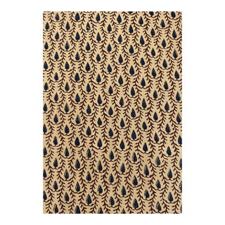 Moroccan Olive by Elizabeth Eakins Linen Fabric in Brown 6 Yards For Sale