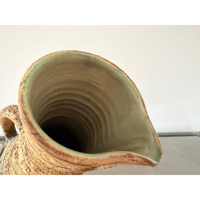 Brutalist Ceramic Vase from Terraform Studiokeramik Göllner, 1960s For Sale - Image 18 of 18