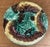 Brown Antique European Begonia Leaf Footed Compote For Sale - Image 8 of 11