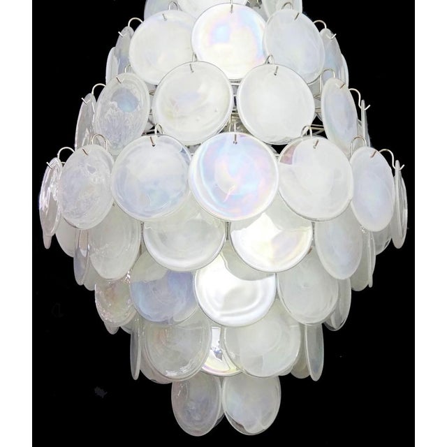 Vintage Italian Murano Chandeliers, 1990, Set of 2 For Sale - Image 9 of 17