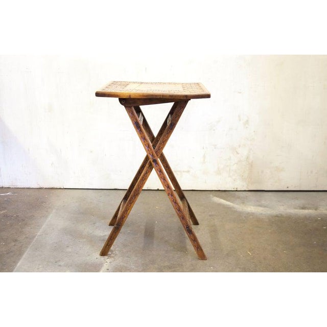 Late 19th Century English Carved Tuck Away Table Chairish