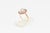 Suzanne Kalan Couture 14k Rose Gold White Topaz and Diamond Halo Ring, Size 8.5 For Sale In Miami - Image 6 of 13