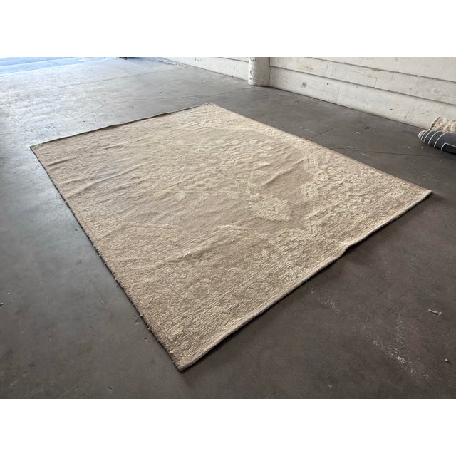9ft 2in × 11ft11in Pottery Barn Kenley Hand-Tufted Area Rug For Sale In San Francisco - Image 6 of 12