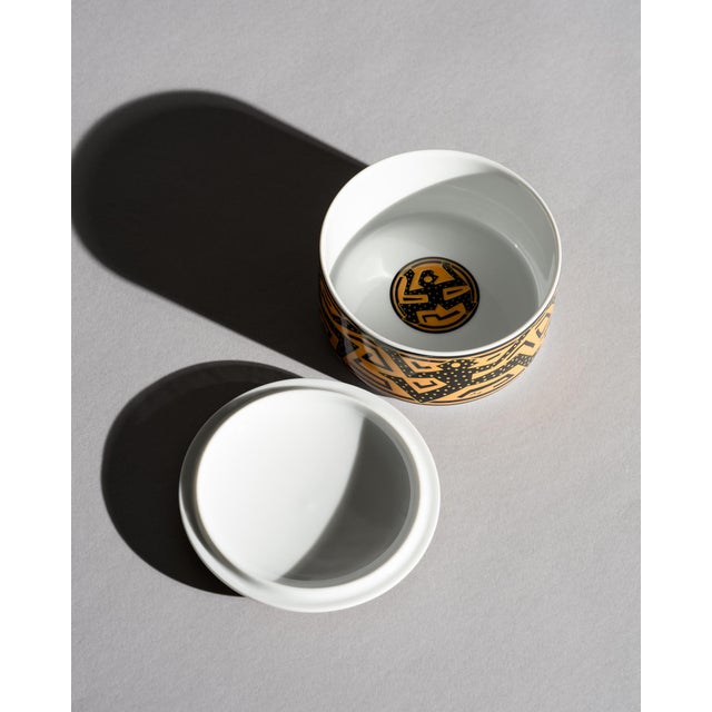 1990s Out of Africa Collectors Box No. 4 by Yang for Rosenthal Studio-Line, Germany, 1980s For Sale - Image 5 of 7