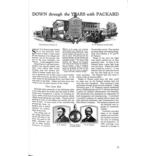 "Packard: Ask the Man Who Owned One" 1974 Schroeder, Otto A. For Sale - Image 11 of 12