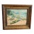 Early 20th Century Original Florence White Williams Coastal Landscape | Impressionist Style Oil Painting | Framed Seascape For Sale