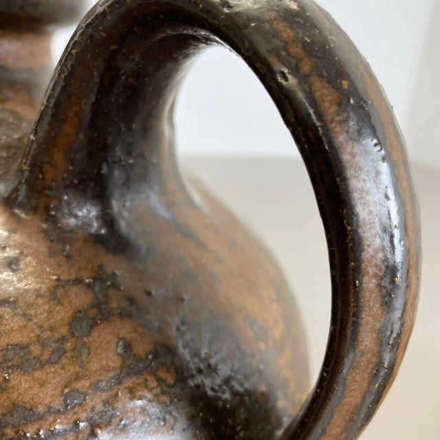 Abstract Pottery Vase Objects by Rudi Stahl, Germany, 1970s, Set of 2 For Sale - Image 11 of 18