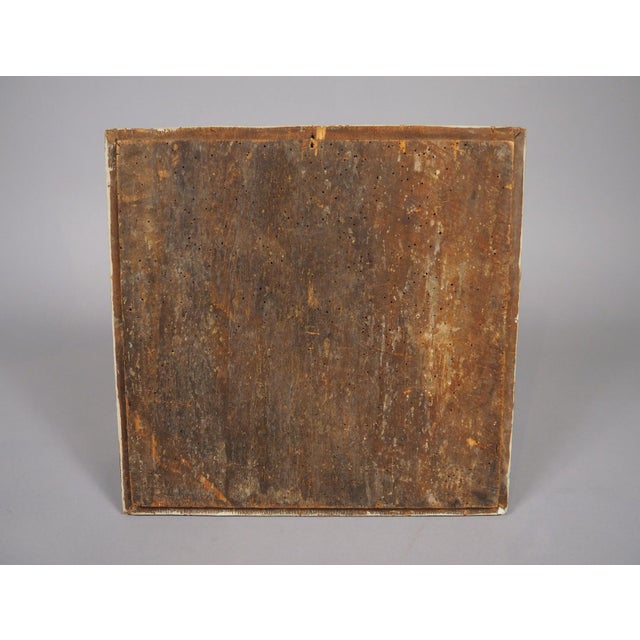 More information coming soon… Dating to the 1800s, this small French panel has delicate carvings that have been lacquered...